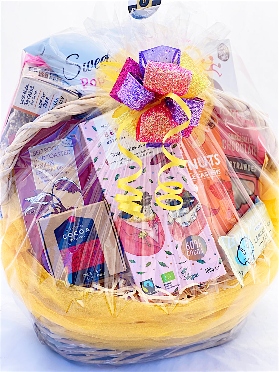 Gluten Free & Dairy Free Treats Best Wishes Gift Baskets NZ