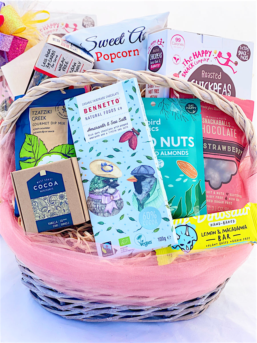 Gluten Free & Dairy Free Treats Best Wishes Gift Baskets NZ